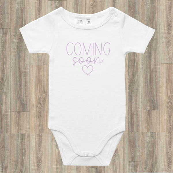 Coming Soon Baby Onesie