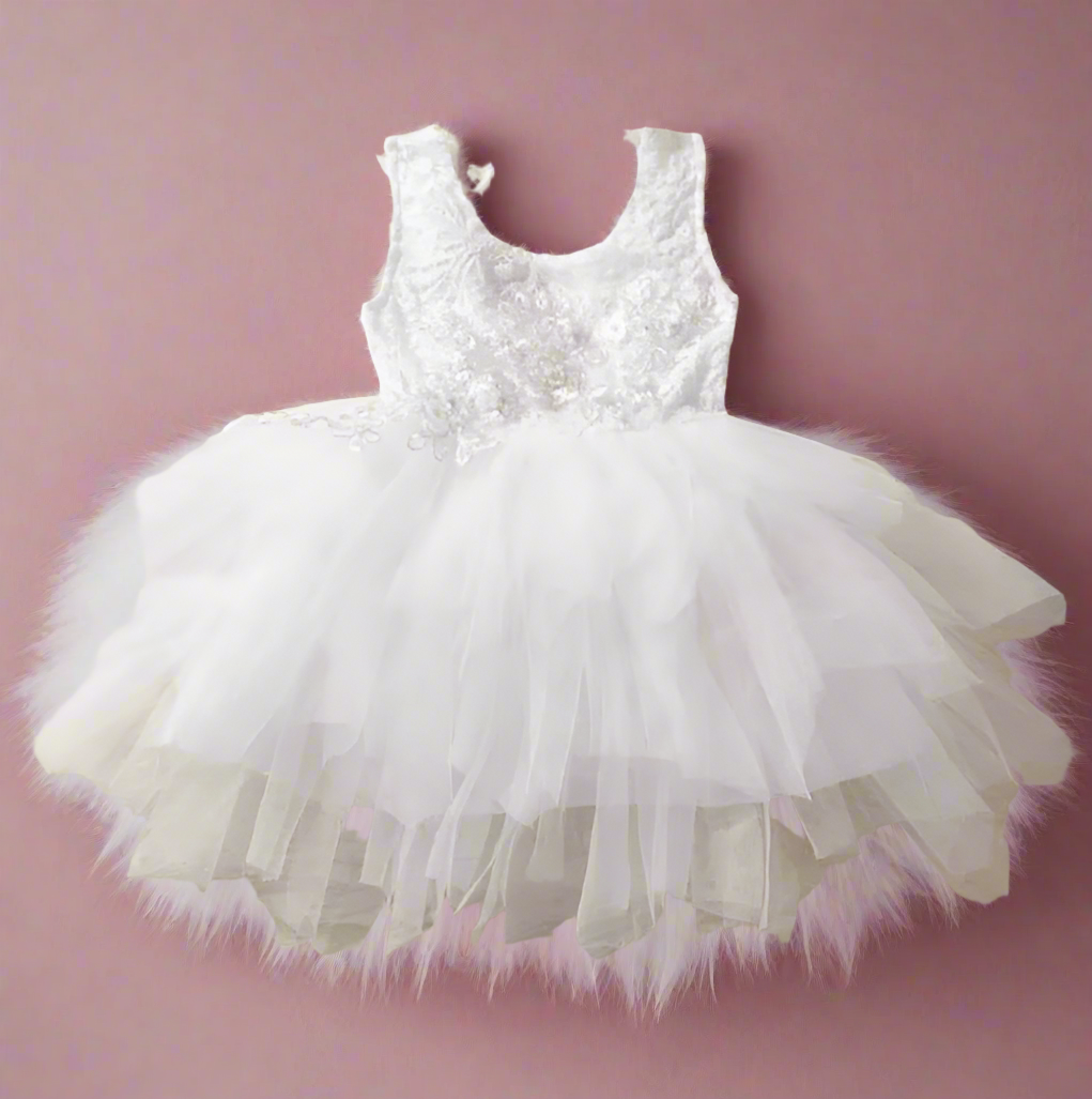 Beautiful white special occasion dress