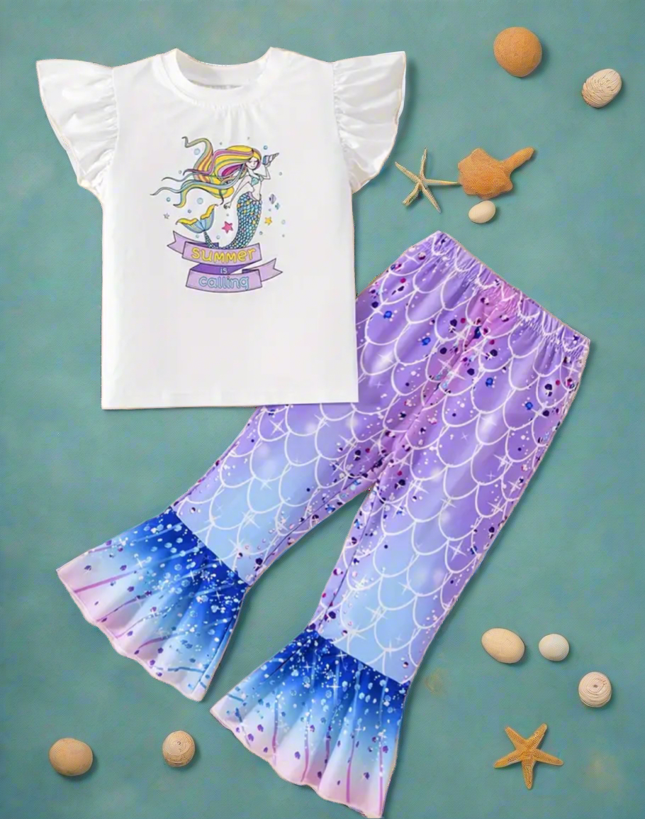 2 piece mermaid outfit 