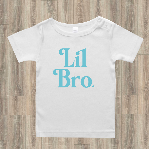 Lil Bro Onesie or Tee - Blue or Black