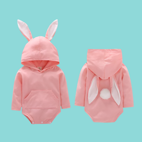 Baby bunny set in pink