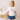 A young girl wearing a Big sister in training tee shirt