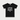 Black little sister heart tee.