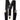Black kids formal suspenders with clips