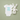 White baby onesie with 'new to the crew' text and a white stuffed bunny on a light green background
