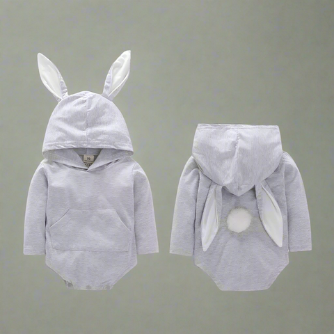 Bunny set in grey