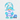 Watercolor-style illustration of a gnome holding a sign that reads 'My 1st Christmas' with a small blue toy car beside it, on a plain light background.