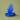 Cobalt feather headband