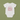 A white short-sleeve baby bodysuit with a pink graphic that reads 'Daddy's Little Princess' under a crown icon, laid flat on an olive green background.