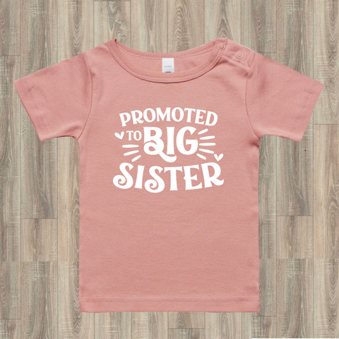 Promoted to Big Sister Tshirt