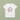 White t-shirt with floral design and 'Three' text on a green background