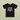 Black little sister heart tee