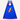 Blue Superhero Lightning cape