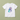 White t-shirt with a mermaid graphic on a green background
