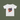 White t-shirt with a graphic of a person on a bike against an orange circle on a green background