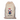 Beige drawstring bag with a cartoon Santa Claus riding a motorcycle and the name 'Annabelle' printed on it.