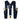 Navy kids adjustable y-back suspenders