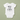 White baby onesie with 'New to the Crew' text on a light green background