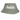 Personalised Kids Bucket Hat - White Name (Sage Green)