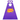 Personalised Purple Superhero Cape -Pow Design