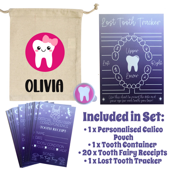 Personalised Tooth Fairy Kit