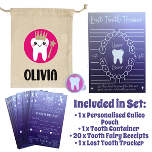 Personalised Tooth Fairy Kit