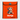 Personalised Orange Large Book Bag