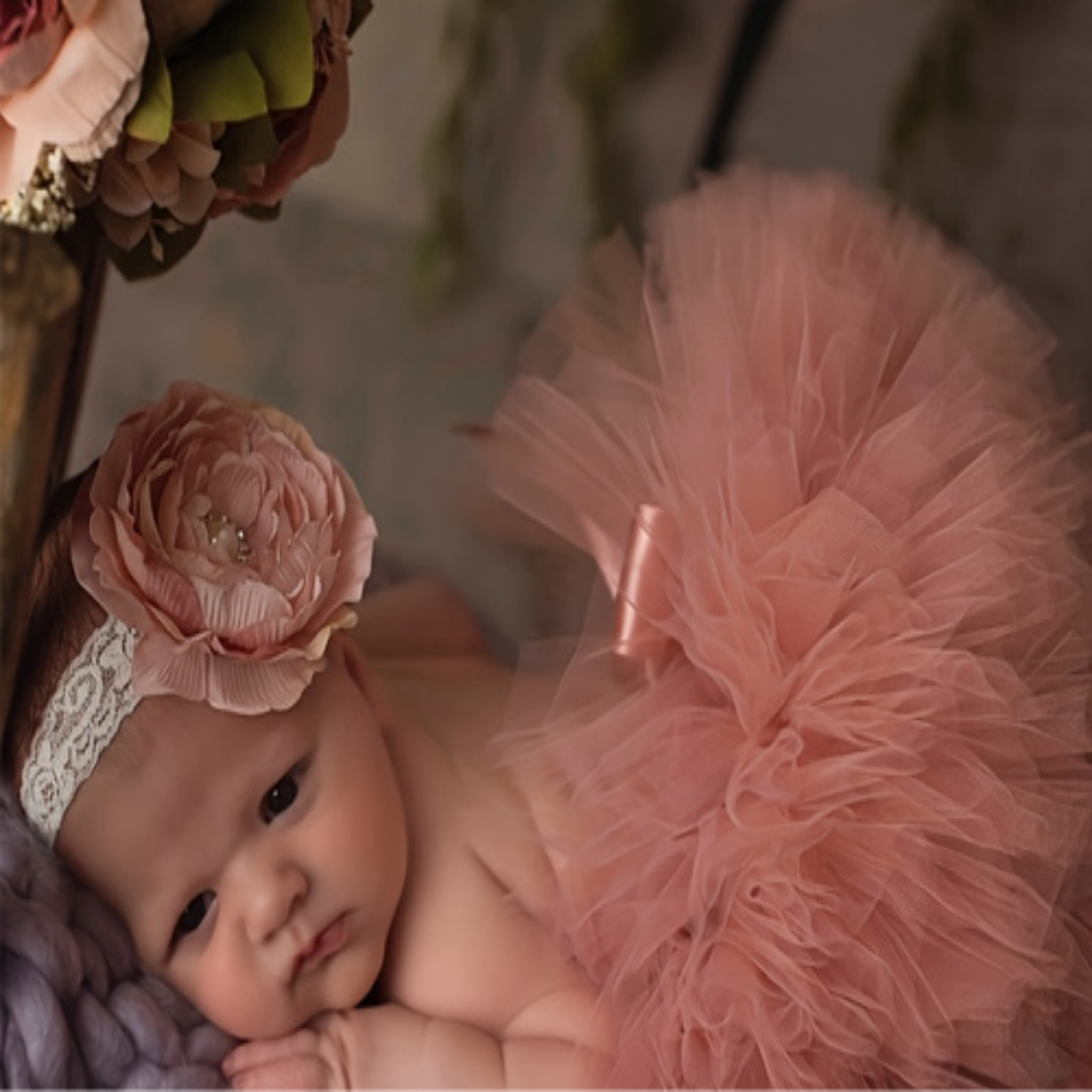 Pink Baby Tutu and Headband