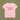 Pink t-shirt with 'I've got a secret' text on a green background