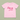 Pink t-shirt with text 'un four gettable' on a light green background