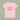 Pink t-shirt with 'Little Sister' text on a green background