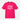 raspberry pink little sister heart tee.
