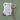 A Christmas-themed 'Santa's Lost Button' card and matching button candy set, displayed on a muted sage green background. The card features a humorous poem about a lost button with festive red, green, and white holiday borders, accompanied by a wooden button with red-and-white striped string.
