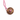 A round wooden button engraved with 'PROPERTY OF SANTA CLAU'S' in black lettering, threaded with a red and white striped twine cord, shown on a plain white background.