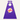 Purple Lightning Badge Superhero cape