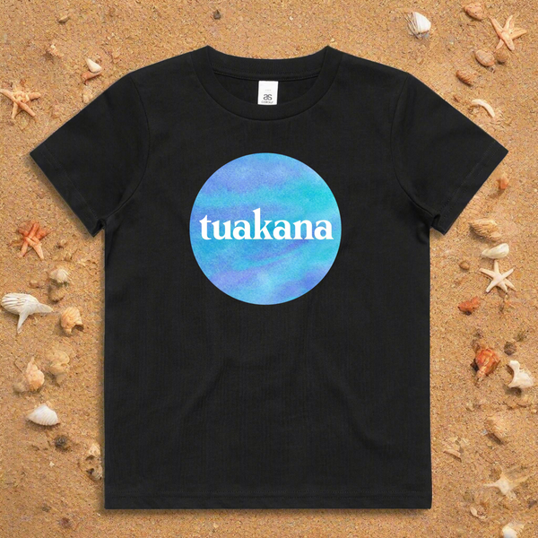 Tuakana black Tee