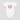 white little sister heart onesie