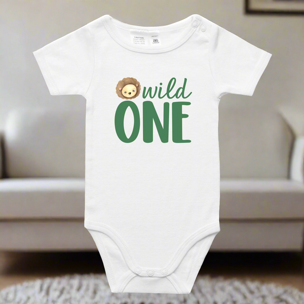 Wild one onesie