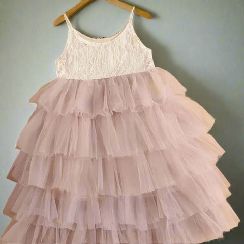 Flower Girl Champagne Dress