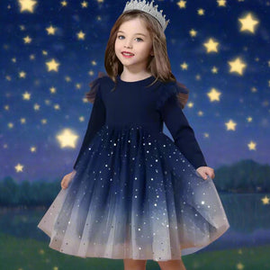 Navy Starry Dress