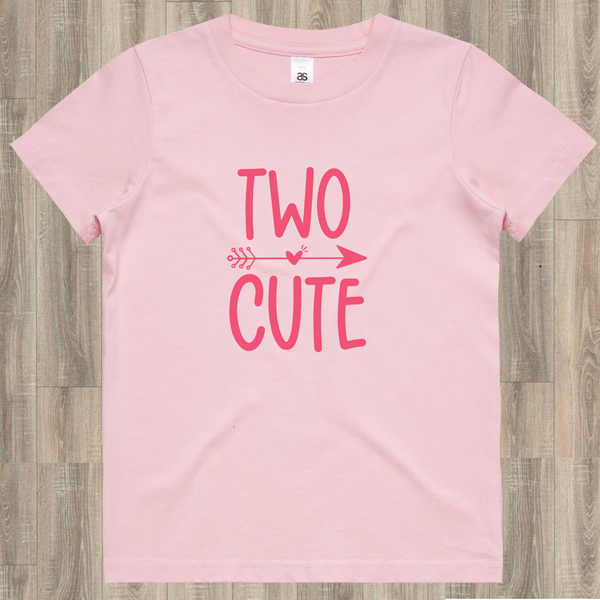 Two Cute Pink Tee