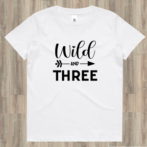 Wild and Three T-shirt