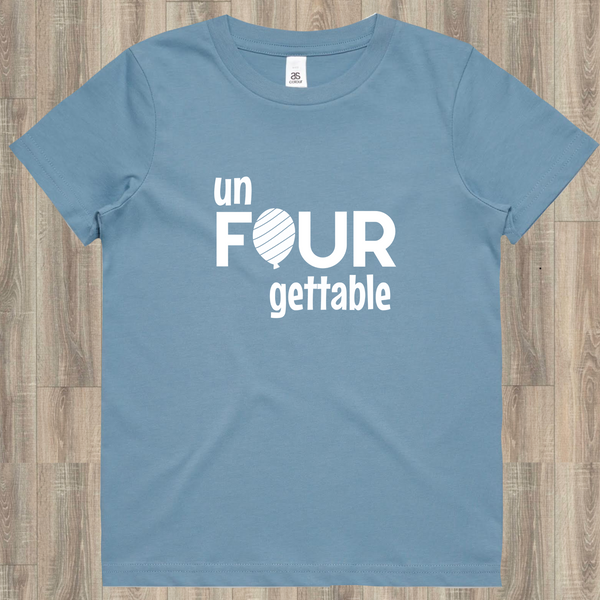 Unfourgettable blue tee