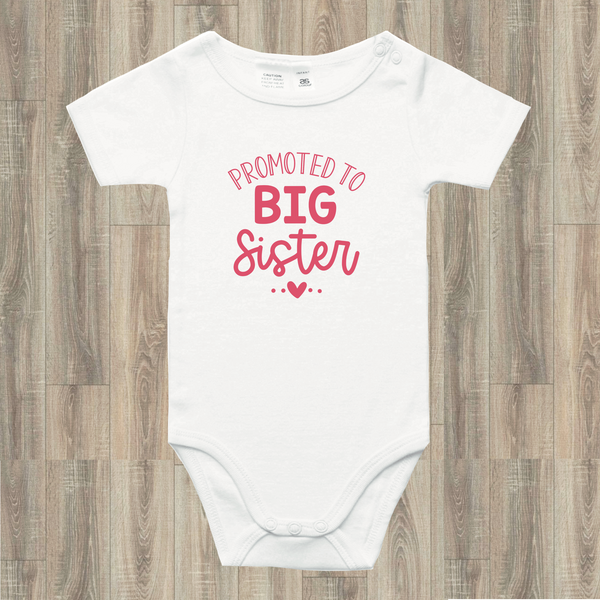 Promoted to Big Sister Onesie