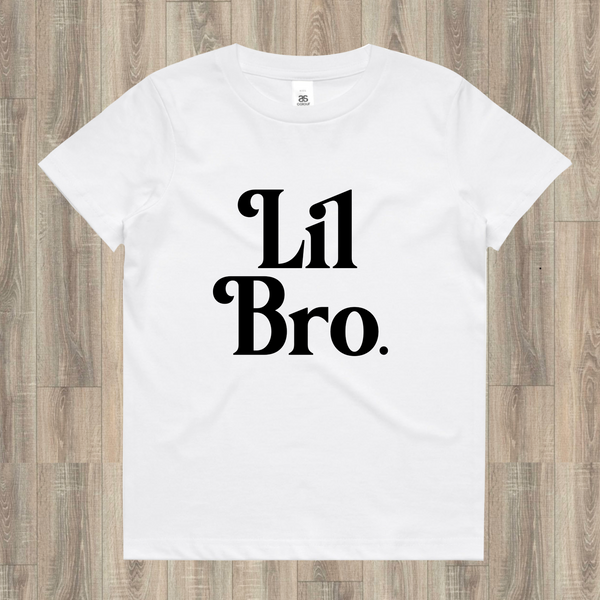 Lil Bro Black and White Tshirt