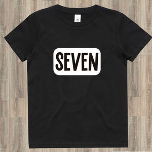 Black Seven Tee