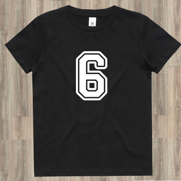 Black tee number 6