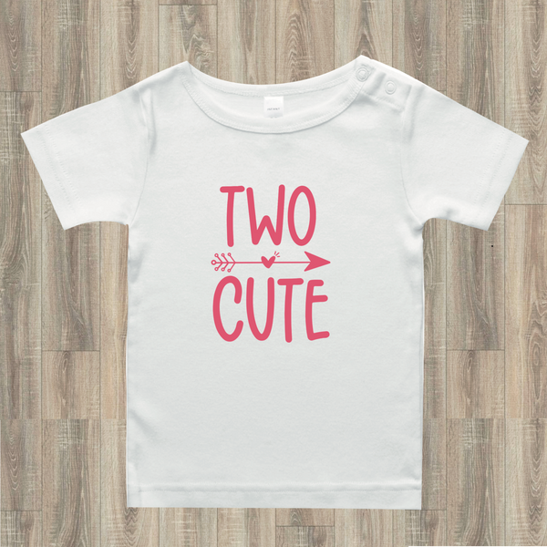 Two Cute Toddler Tee