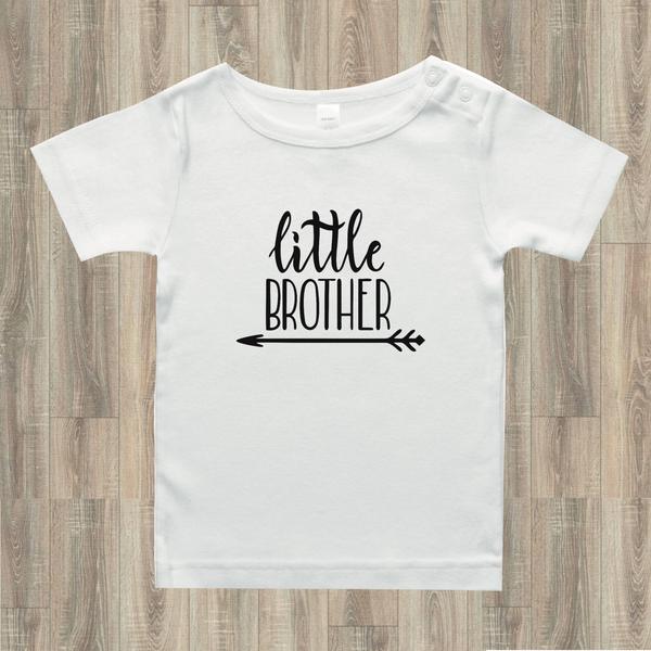 little brother tee with arrow