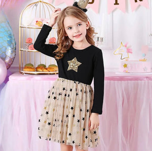 Girls Star Dress